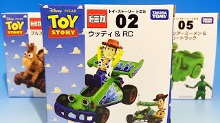 全６種！　トミカ　トイストーリートミカ　02　ウッディ＆RC 　TOMICA Toy Story