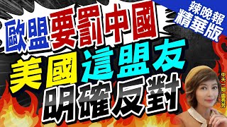 【盧秀芳辣晚報】涉及中國!德國部長作出最新表態:明確反對 | 歐盟要罰中國 美國這盟友明確反對@中天新聞CtiNews精華版