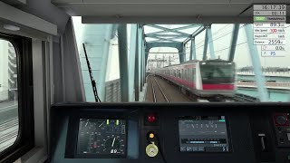 【初見一発録り】なるべくリアルに京葉線を運転【JR EAST Train Simulator 】