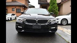 完璧仕上げの輸入車専門プレミアム納車システムTEAM MANOMEがBMW523d Mスポーツハイラインパッケージ中古車をプレミアム納車（神奈川県のお客様）認定中古車を超えるクオリティさをご覧下さい