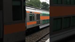 [中央線グリーン車初甲種輸送]EF210 340号機牽引E233系0番台グリーン車甲種輸送通過　西府駅にて