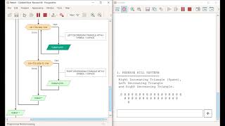 Pattern Reverse Hill | Flowgorithm Pattern | Easy Coding | Pattern in Any Language