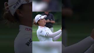 Minjee Lee sticks it to the green!! #golf  #shortsfeed
