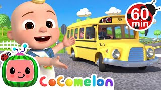 Wheels on the Bus Go Round and Round | CoComelon Kids Songs \u0026 Nursery Rhymes