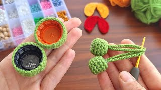 Wow!! Super easy, very useful crochet ladybug keychain. 🥰 Sell and give as a gift.