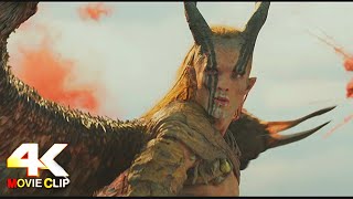 Maleficent: Mistress of Evil (2019) - Battle scene [4K 60fps]