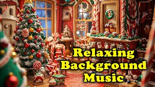 Gingerbread Houses for Christmas and Calm Relaxing Soft Jazz Background Music