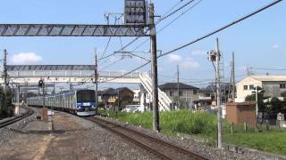 東武60000系61601F 各駅停車 柏行き 東岩槻駅到着