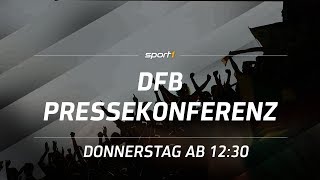 ReLIVE ⚽ | DFB Pressekonferenz | Länderspiel Deutschland - Spanien | SPORT1