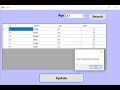 Update all data from dataGridView to Microsoft access database at once using C#