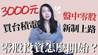 [蕾咪] 3000元就能買台積電股票！？零股投資適合小資族嗎？盤中零股新制的優勢在哪？