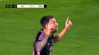 Lionel Messi vs LA Galaxy 2024