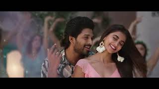 Lakho hajaron Mein Chand Sitaron mein YehTera ChehraHai Ammu South Hindi song allu Arjun Pooja Hegde