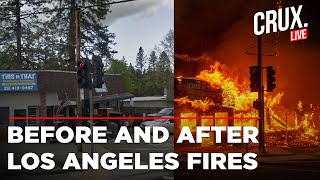 Los Angeles Fire Live | LIVE Scale Of Devastation Caused By Los Angeles Fires | California Wildfire