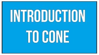 Introduction To Cone - Volume, C.S.A And T.S.A Of A Cone / Maths Mensuration