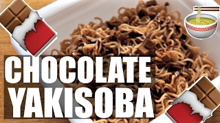 CHOCOLATE Instant YAKISOBA Taste Test | Ramen, Ramen, Ramen