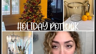 Holiday Potluck Vlog