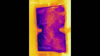 サーモグラフィーでヒヤロン（急速冷却パック）撮ってみました　FLIR ONE PRO for iOS(サーモグラフィー）