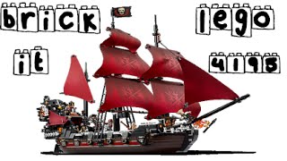 Brick It - Lego Pirates of the Caribbean 4195 Queen Anne's Revenge