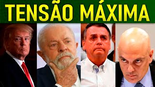 Trump tenta GOLPE no Brasil e Lula aciona BRICS!! Alexandre PEITA Musk e ACELERA PRlSÕES!!