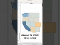 #Tableau - Region to State Drilldown