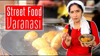 Street Food Journey In Varanasi | Varanasi Food Tour Guide - मलइयो, Kachori + Banarsi Paan