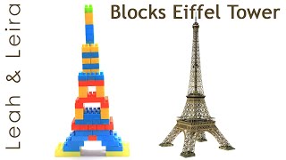 Eiffel Tower | Building Blocks For Kids | Blocks Eiffel Tower | Building Blocks Eiffel Tower | DIY |