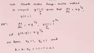 Runge Kutta Method | 18mat31 Module 4 ( Jan./Feb. 2023 Q.no- 8b) |