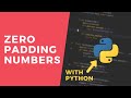 Zero padding a number - 1 Minute Python Tutorial #shorts