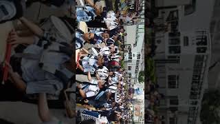 16072017 青少年制服團體在港島區巡遊，市民夾道觀看，氣氛熱烈！