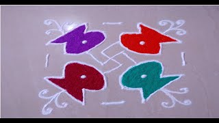 8x8 dots Rangoli | Daily Rangoli design | Preeti Arts