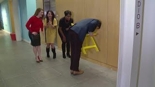 Chair challenge: The impossible task for men