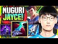 NUGURI CHILLING WITH JAYCE! - FPX Nuguri Plays Jayce Top vs Gragas! | Season 11