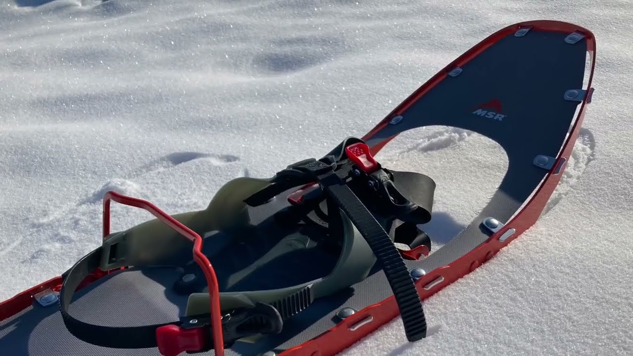 MSR Lightning Explore Snowshoes And Some Vitamin D - YouTube