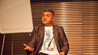 Malaysian cartoonist Zunar in conversation with cartoonist Martin Rowson