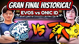 HISTORIC GRAND FINAL MPL INDONESIA! EVOS vs ONIC ID - MPL ID 2024 | MOBILE LEGENDS