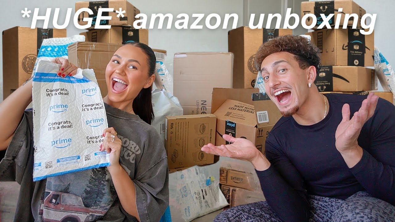 Huge Amazon Unboxing Haul Youtube
