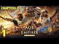 Age of Empires Mobile | iOS | Soft Launch | Gameplay Part 1 | Chapters 1-5 Complete