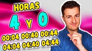 ⭐ Mensajes de las HORAS 00:04, 00:40, 00:44, 04:00, 04:04, 04:40, 04:44 | Numerología de los Ángeles