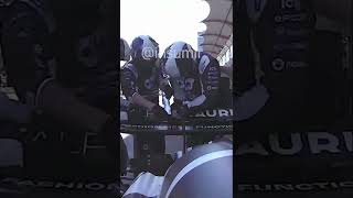 Alpha Tauri Yuki Tsunoda DRS Failed Adhesive Tape Fix Repair Pit Box Stop Baku Azerbaijan GP