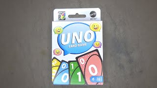 UNO Iconic Series 2010's Card Game Opening