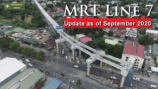 MRT Line 7 update as of September 2020