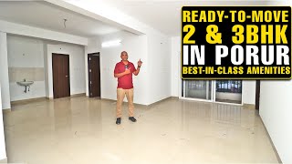 #1515 Porur’s BEST Ready-to-Move Flats! 2 \u0026 3 BHK Luxury Living from ₹86 Lakhs!