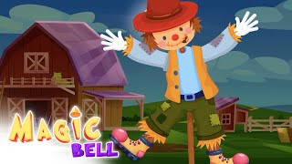 Dingle dangle scarecrow - Magic Bell 🔔- kids songs