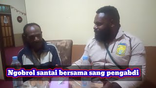 Bicang-bincang denga penjaga Istana Pak Badiii