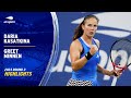 Daria Kasatkina vs. Greet Minnen Highlights | 2023 US Open Round 3