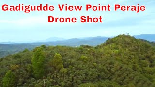 Gadigudde View Point Peraje | Drone Shot