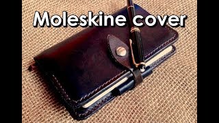 Making a Moleskine leather cover