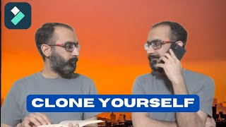 Clone yourself in a video with Filmora