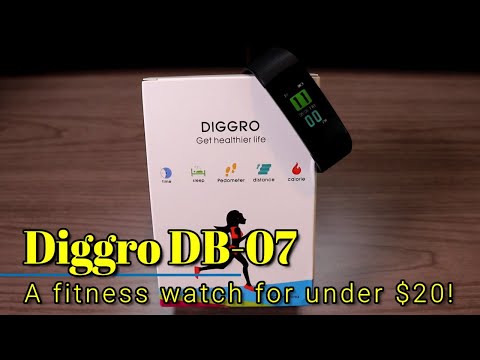 Diggro DB07 - A fitness watch for only 20! Diggro DB07 - A fitness watch for only 20!